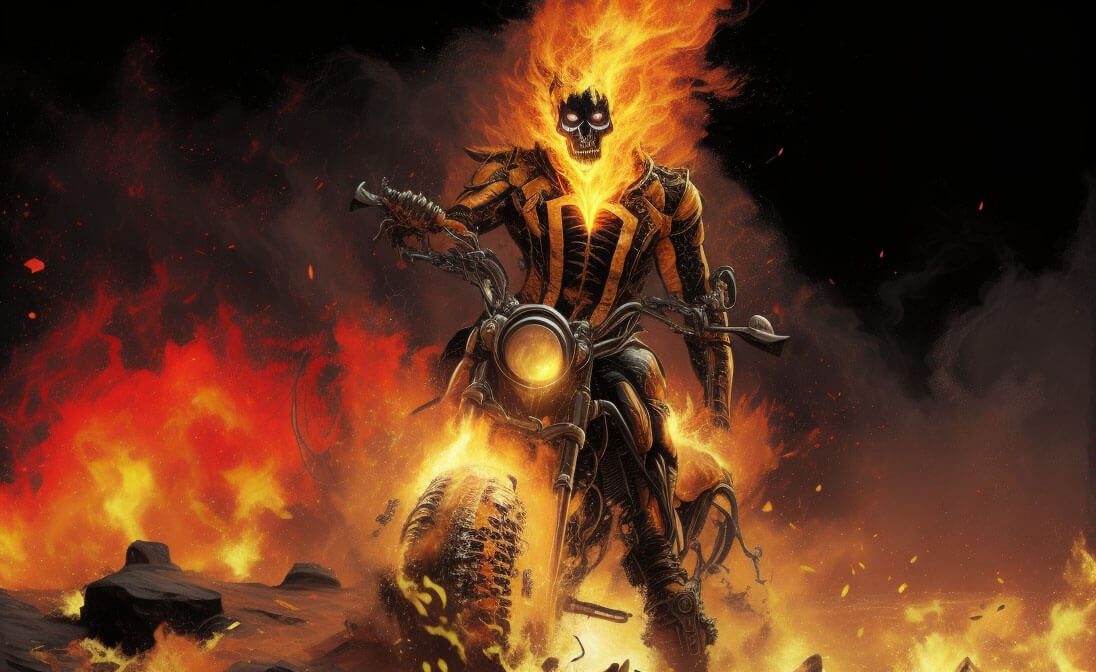 Ghost Biker